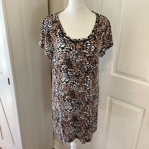 Tart Intimates leopard nightgown Sz L